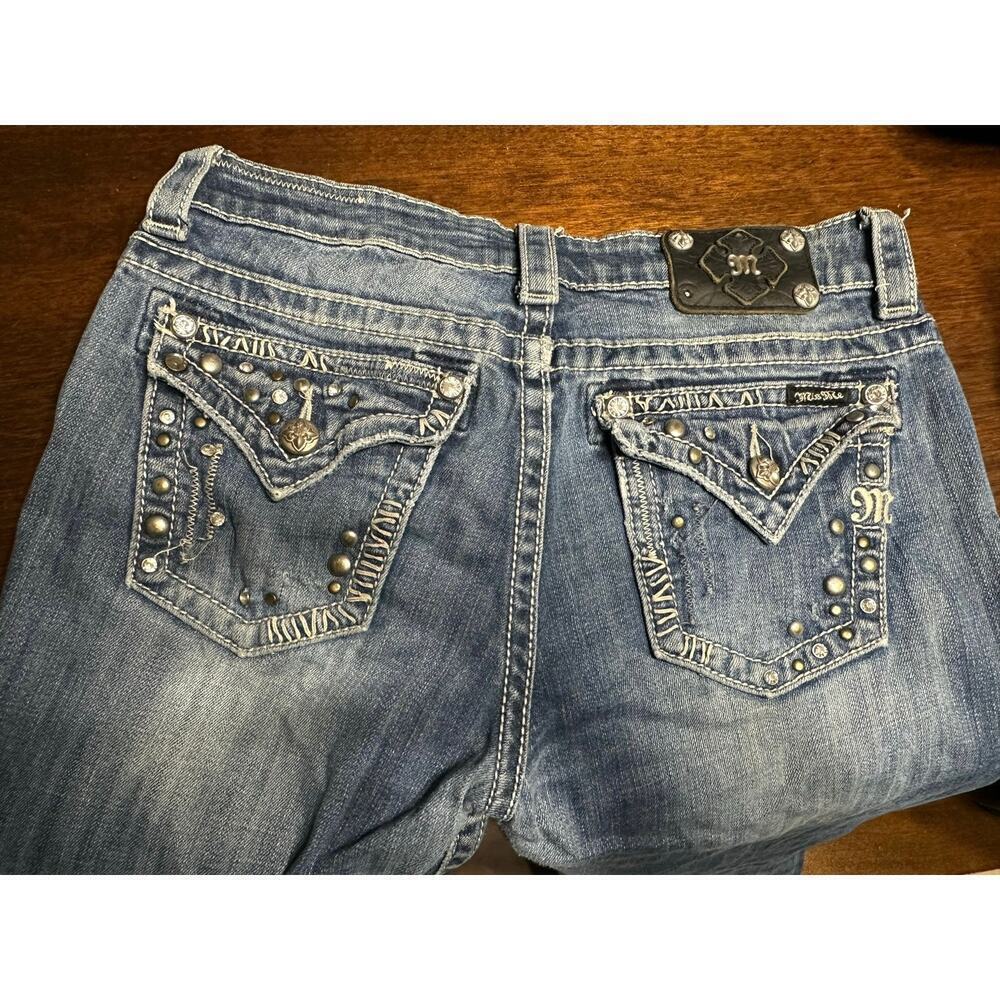 Miss Me Jeans Easy Boot Cut Women 28 Embellished Cowgirl Western Festival Rodeo